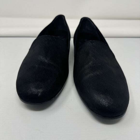 Vionic Willa II Wide Loafers Womens Size 9 Black Slip On Casual Comfort Shoes - Picture 2 of 7